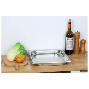 Bac Gastro GN 1/2 Inox - 40 mm - 2 L | Dynasteel