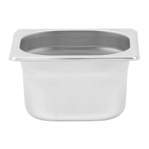 Bac Gastro GN 1/6 Inox - Tiefe 100 mm - 1,6 L - Dynasteel