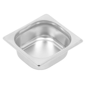 Gastro GN 1/6 Stainless Steel Tray - Depth 65 mm - 1 L - Dynasteel