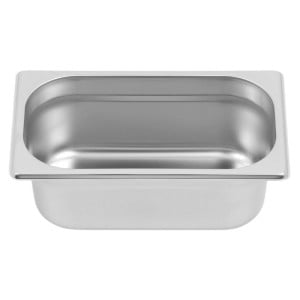 Bac Gastro GN 1/4 Inox - Tiefe 100 mm - 2,8 L - Dynasteel