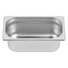 Gastro GN 1/4 Stainless Steel Tray - Depth 100 mm - 2.8 L - Dynasteel