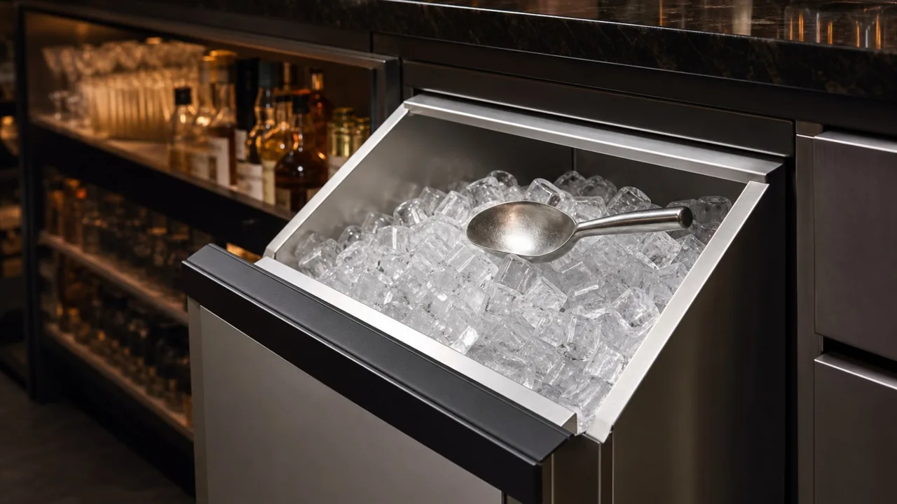 Eis- und Crushed Ice-Maschine