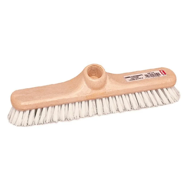 Besen Bürste Schrubber aus Nylon PP Weiß
