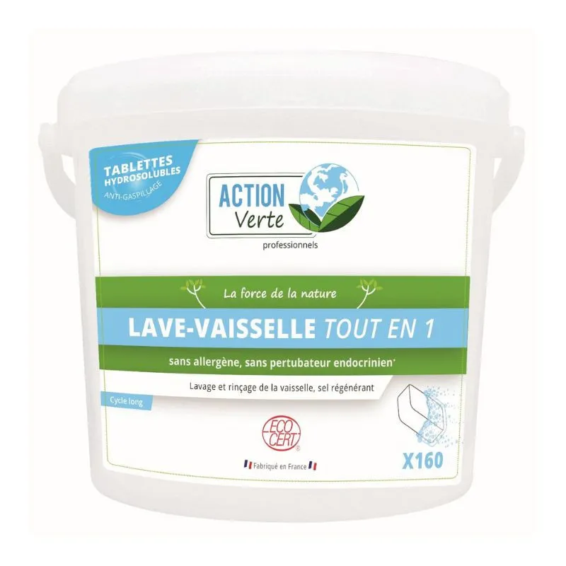 Tabletten für Geschirrspüler Alles in 1 Langzeitzyklus - 160 Tabletten à 20g