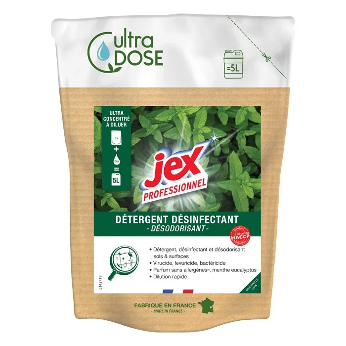Reinigungsmittel Desinfektion Ultra Dosis 5 L - Minze Eukalyptus