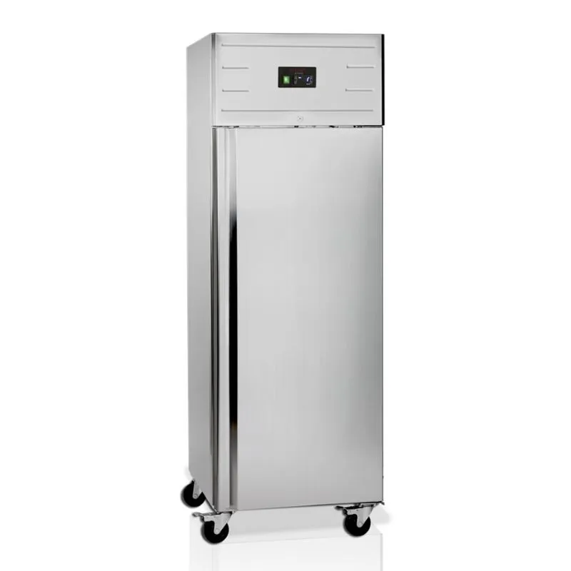 Negativer Kühlschrank aus Edelstahl 1 Tür - GN 2/1 - 528 L