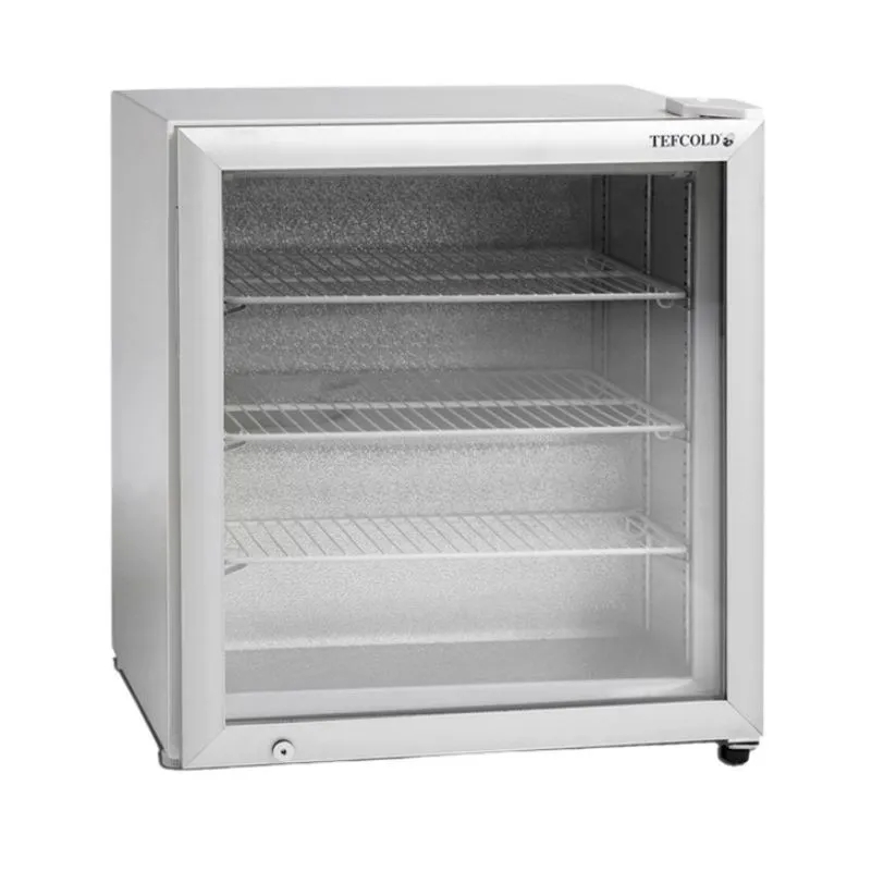 Tisch-Gefrierschrank Weiß 1 Glastür - 88 L