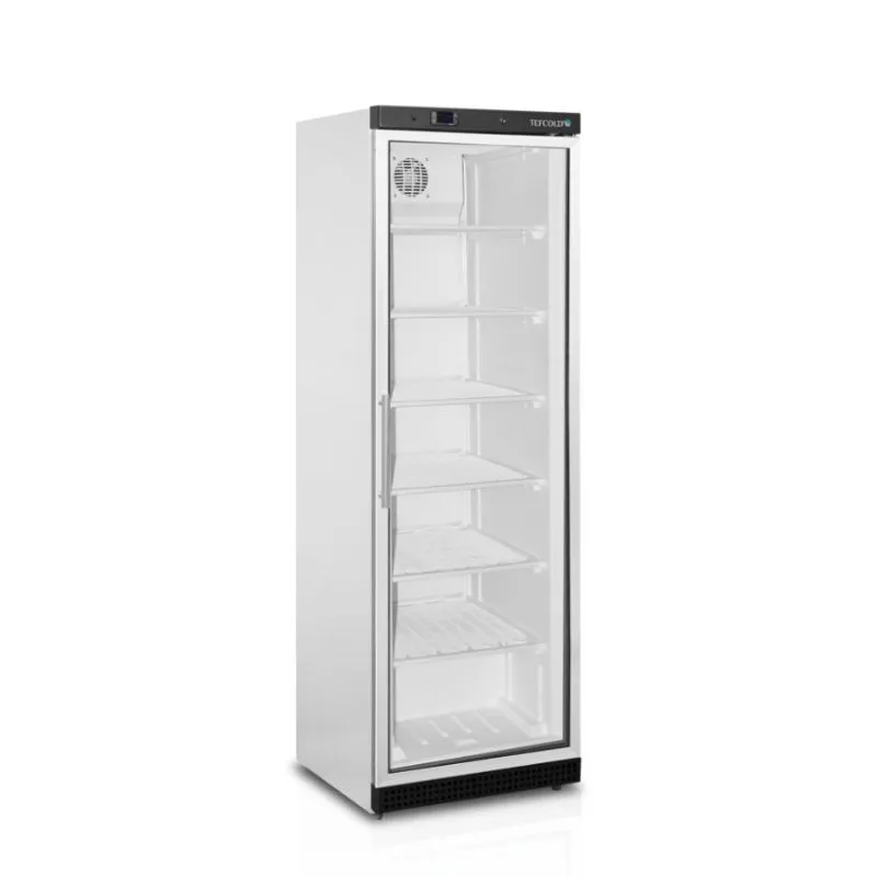 Glasierte Negativ-Kühlschrank - Weiß - 340 L