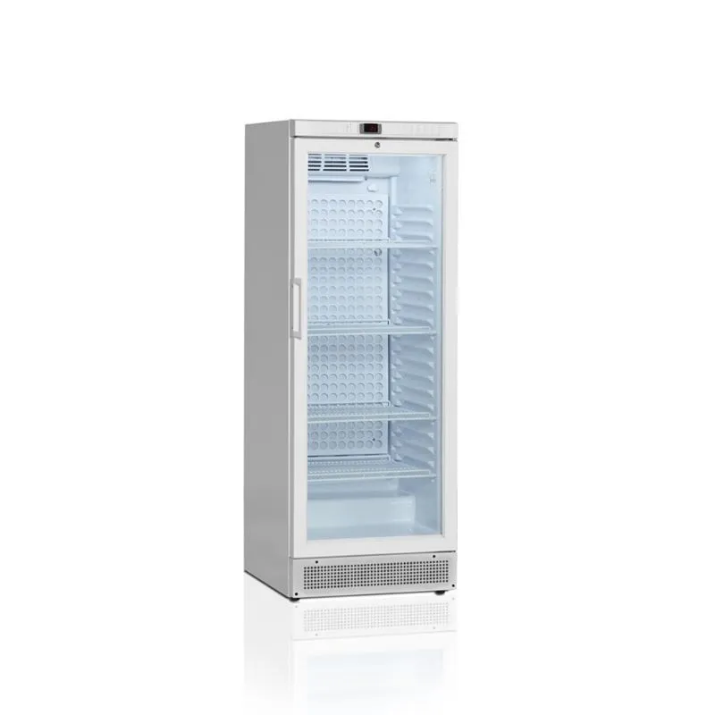Weißer Medizinischer Kühlschrank 1 Glastür - 260 L