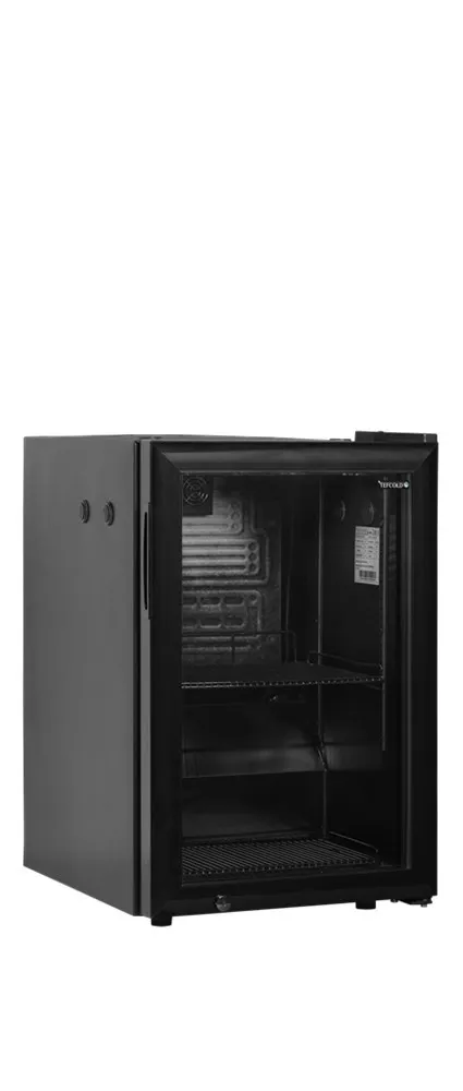Milch-Kühlschrank mit Glastür und Scharnieren - 58 L