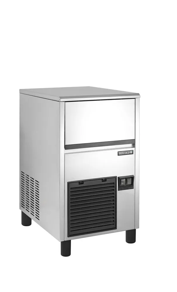 Eiswürfelmaschine aus Edelstahl - 26 kg / 24 h