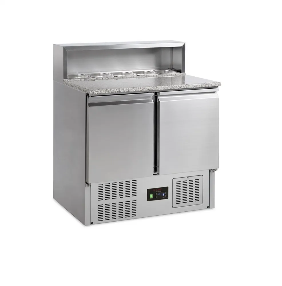 Pizzatisch GN 1/1 - 2 Türen - 230 L
