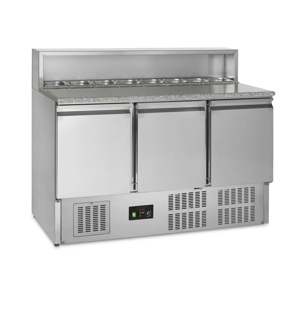 Pizza-Theke GN 1/1 - 3 Türen - 368 L