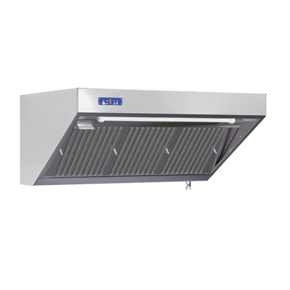 Snack-Dunstabzugshaube Komplett Tiefe 900 - Länge 1600 - Mit Motor, LED und Dimmer