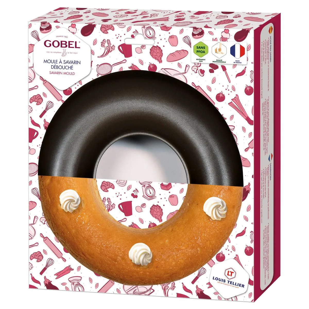 Pack Rezept Baba au Rhum Antihaft