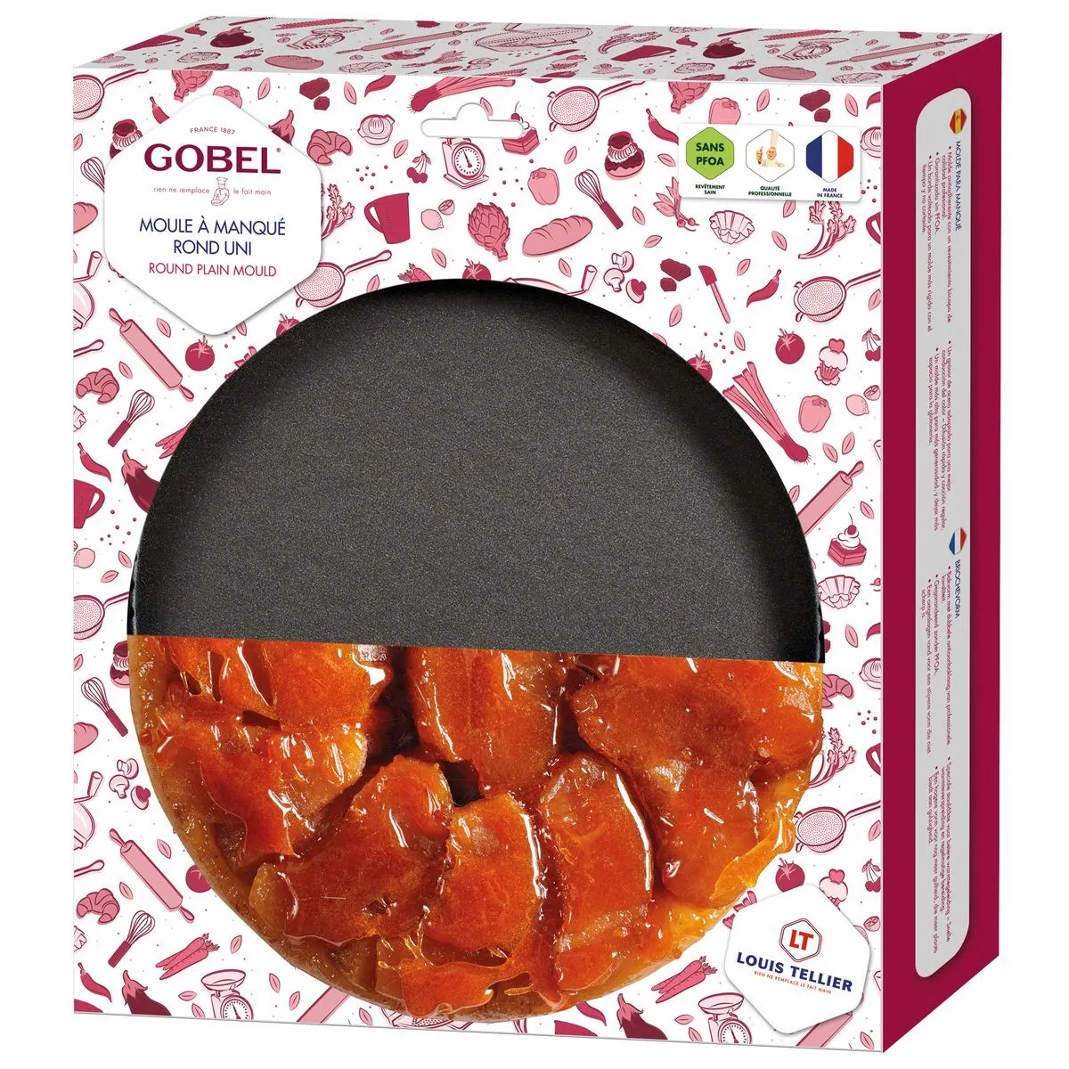 Antihaft-Tarte-Tatin-Rezept-Set