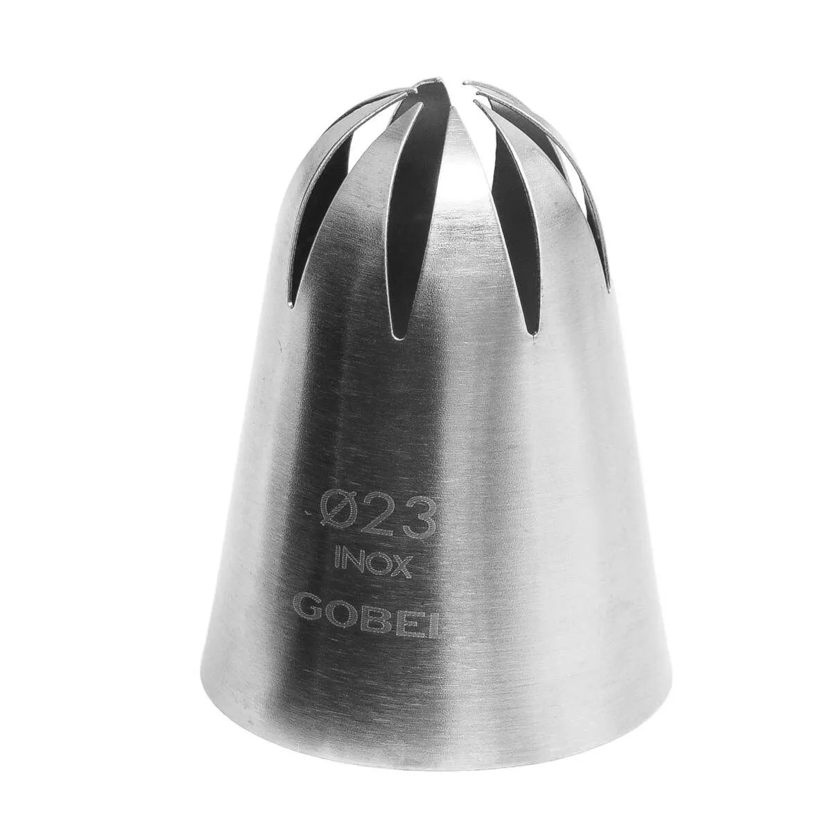 Rosentülle aus Edelstahl mit 8 Zähnen - ⌀ 23 mm