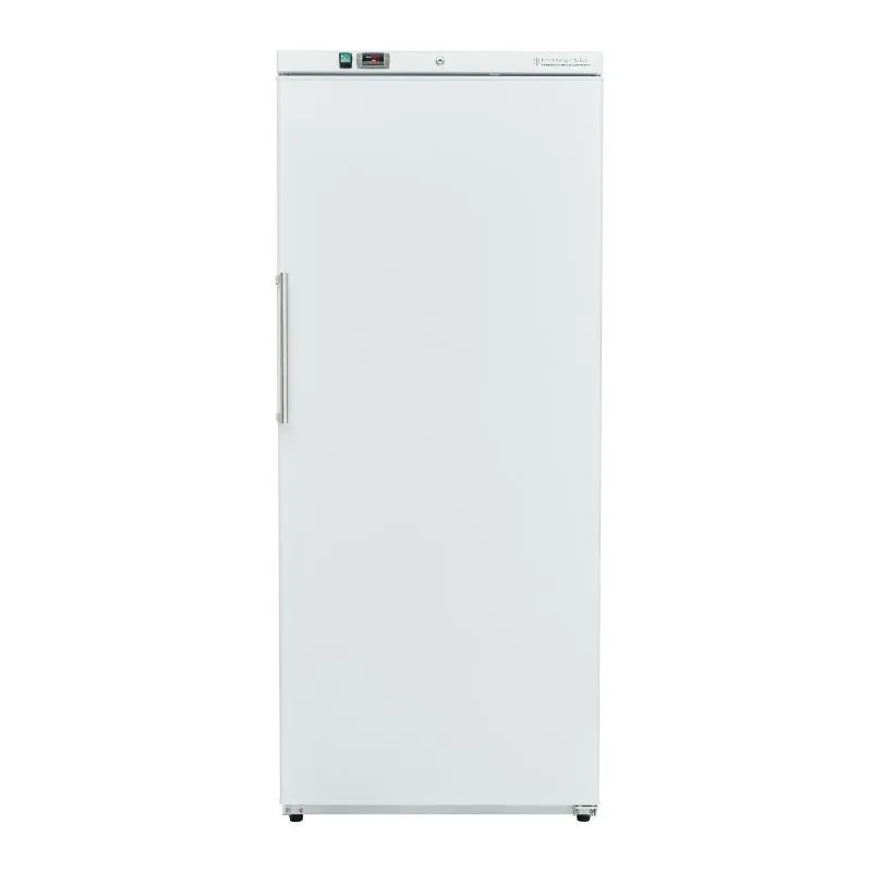 Positiver belüfteter Kühlschrank 527 L, +2/+8 °C, Volltür, ABS-Innenraum, 4 Ebenen, Gas