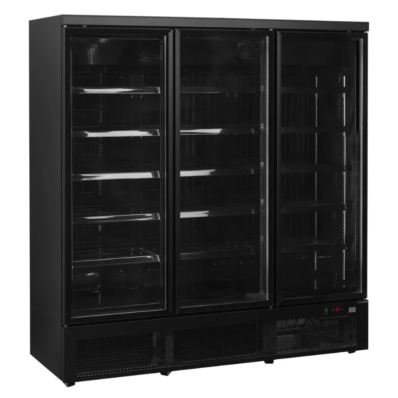 Negative Kühlschrank mit 3 Glastüren - 1563 L