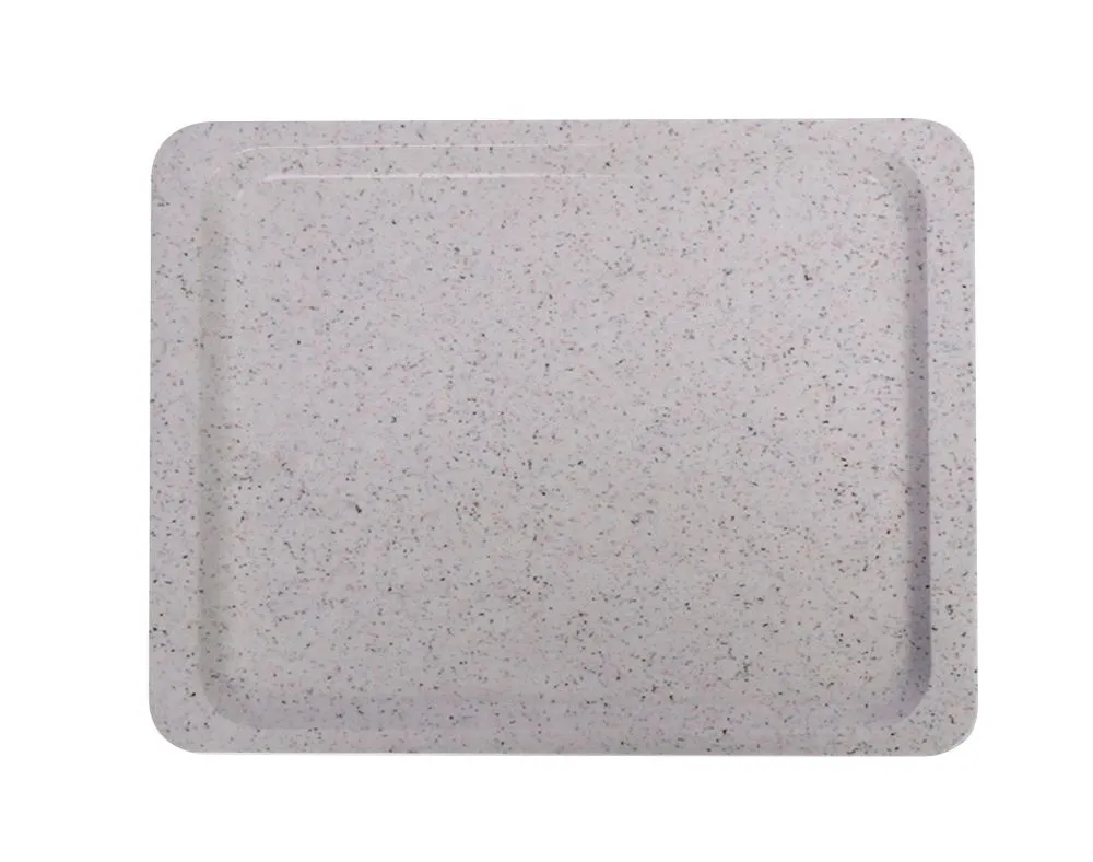 Rechteckiges Tablett mit Granitmuster GN 1/1 - 530 x 325 mm