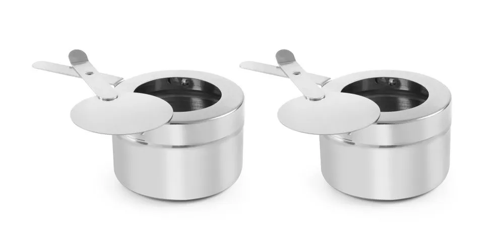 Behälter für Brennpaste für Chafing Dish - Set aus 2