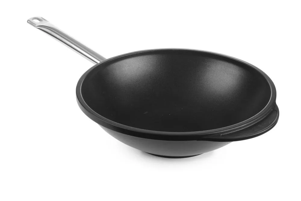 Wok aus Aluminiumguss - 32 cm Durchmesser