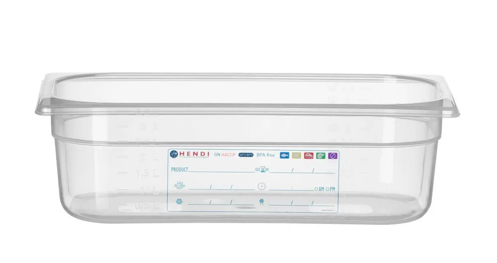 Gastronorm-Behälter GN 1/3 - 4 L - H 100 mm