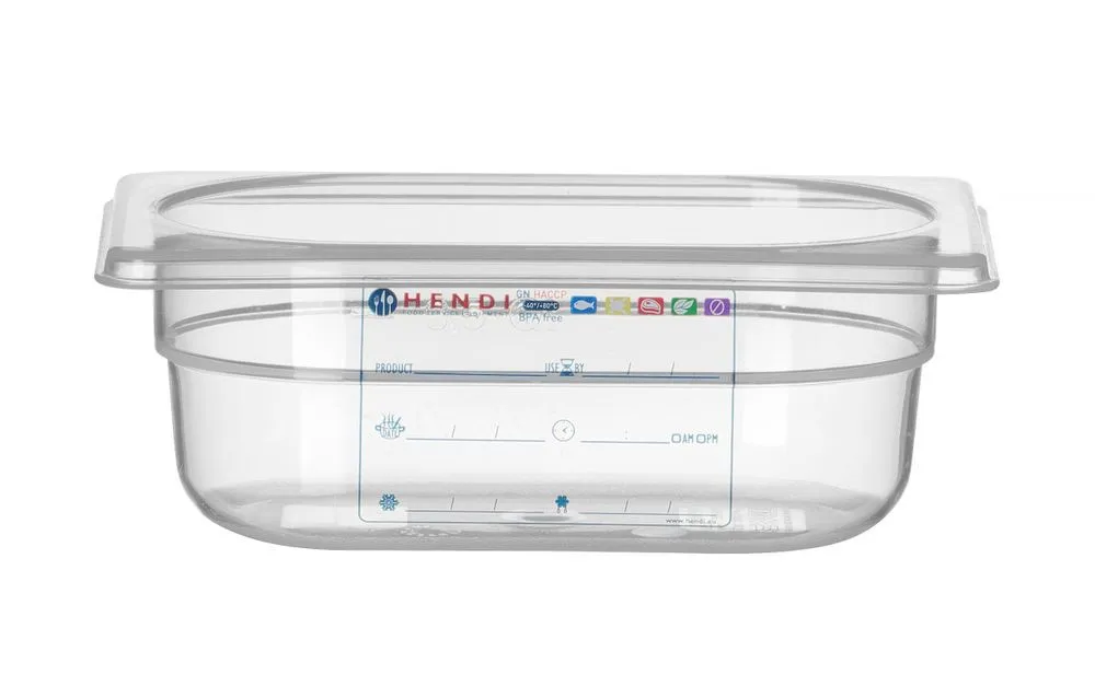 Gastronorm-Behälter GN 1/9 - 0,6 L - H 65 mm