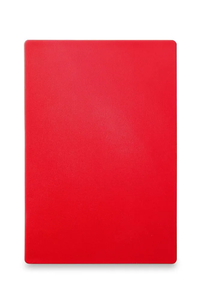 Schneidebrett HACCP - 600 x 400 mm - Rot - 18 mm dick