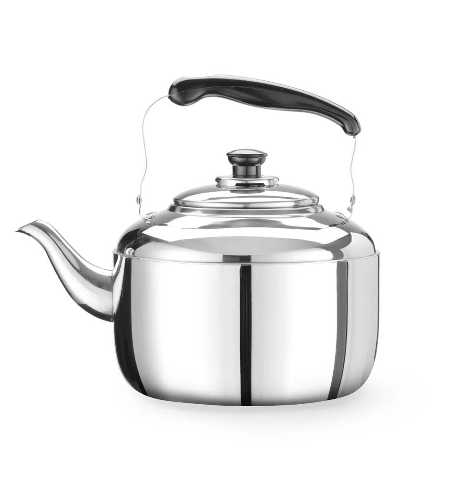 Wasserkocher aus Edelstahl mit Deckel - 6 L