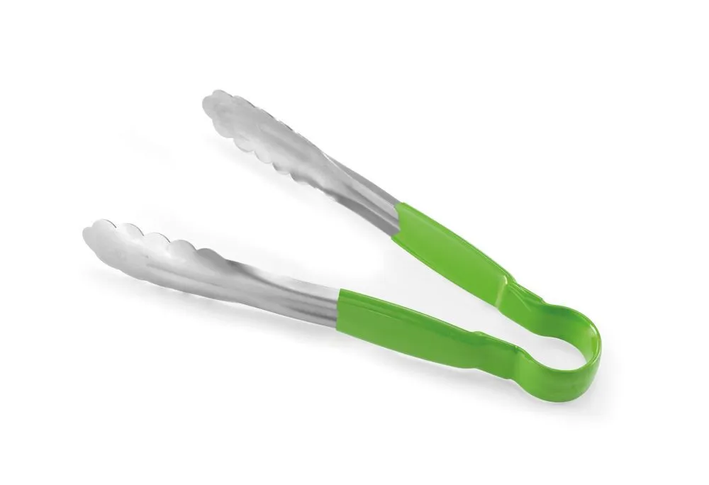 Servierzange HACCP Grün - L 250 mm