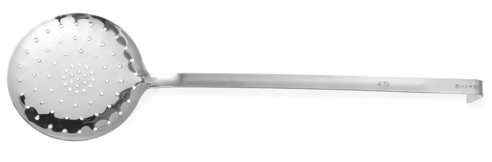 Schaumlöffel aus Edelstahl - 160 mm Durchmesser
