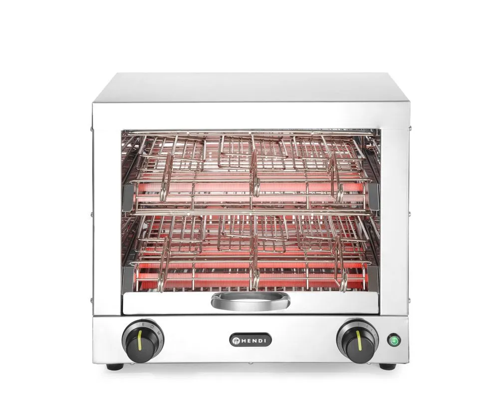 Toaster mit 2 Ebenen - 6 Zangen