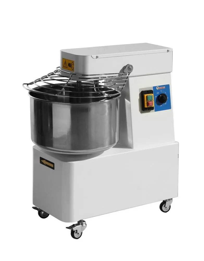 Spiralknetmaschine mit festem Behälter - 32 L