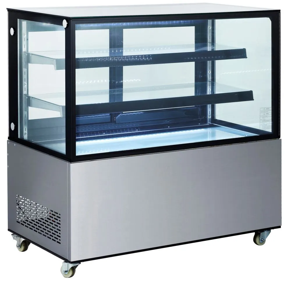 Kühlvitrine mit 2 Regalen - 410 L