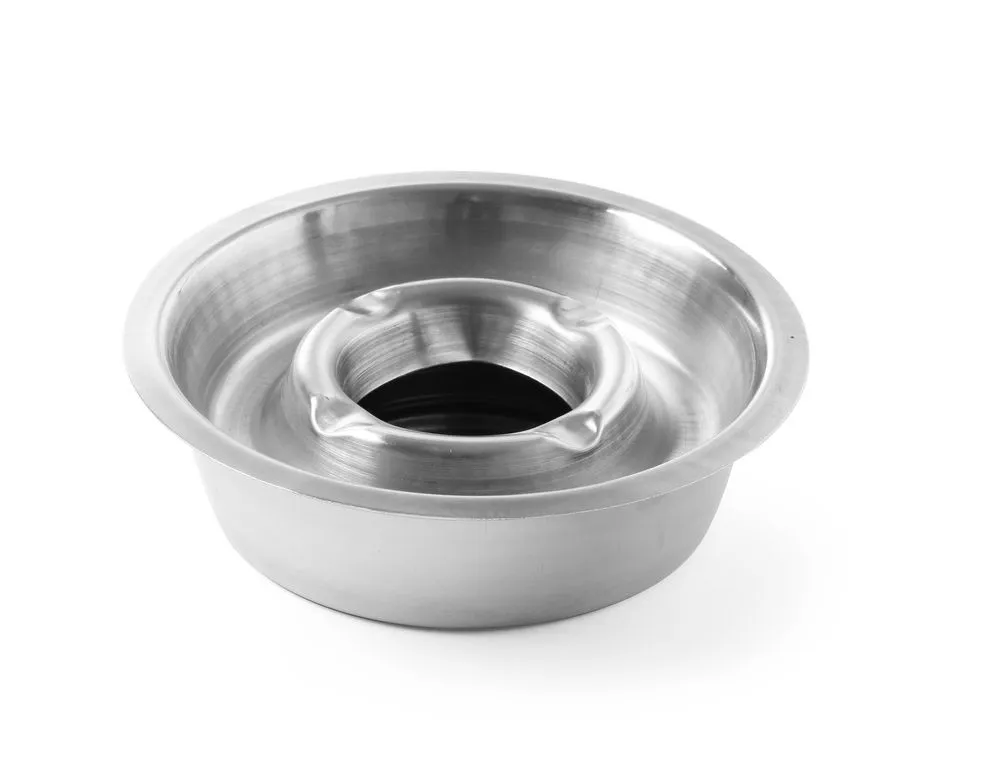 Aschenbecher mit Sammelbehälter - Durchmesser 140 mm
