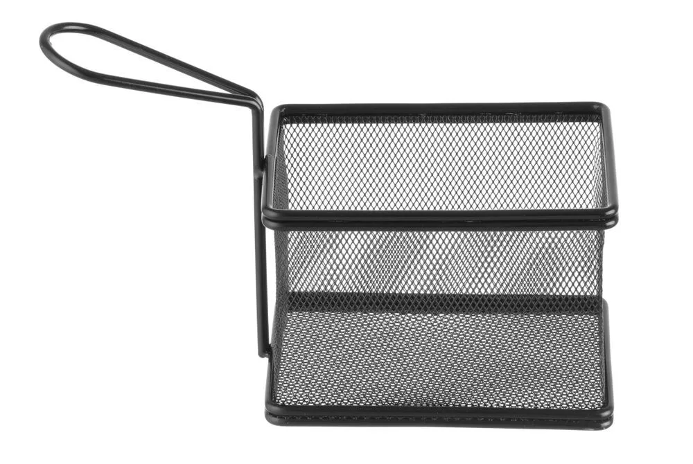 Miniatur-Schwarz-Frittenkorb - 125 x 100 mm