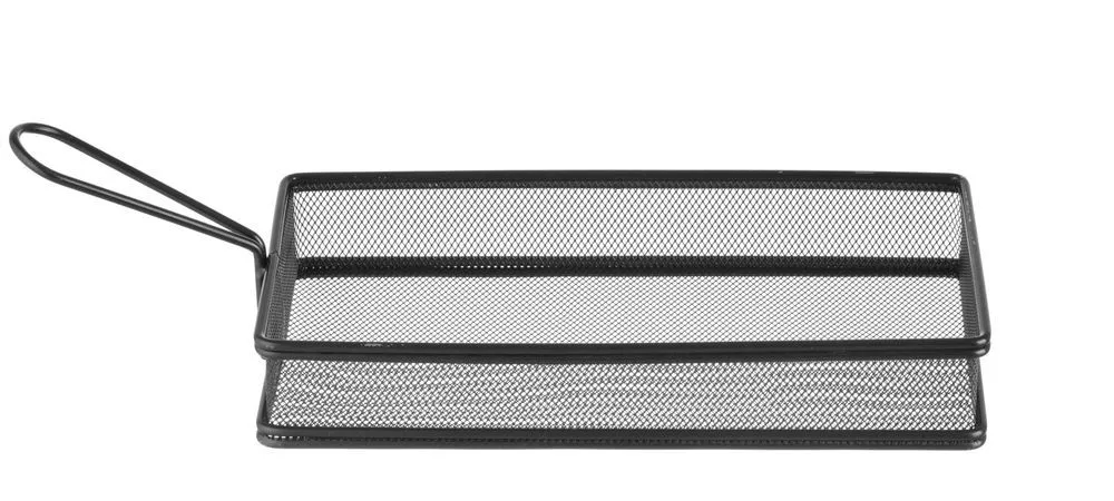 Miniatur-Schwarz-Frittenkorb - 255 x 135 mm