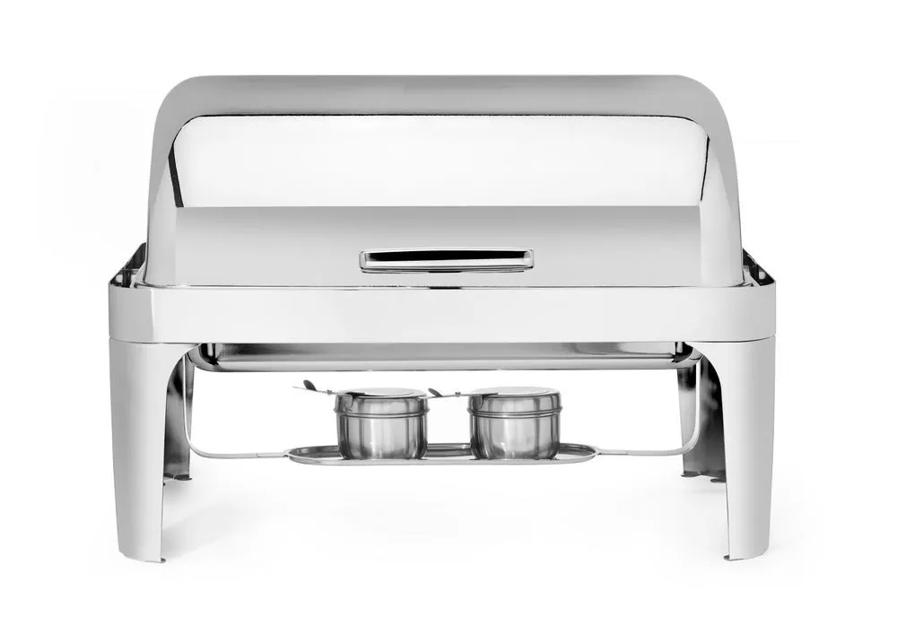 Rolltop-Chafing Dish aus Edelstahl 9 L - GN 1/1