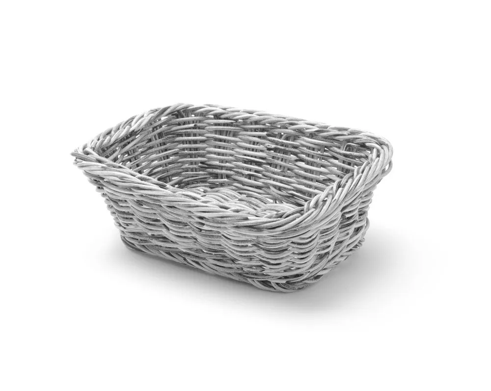 Brotkorb Grau - 190 x 130 mm