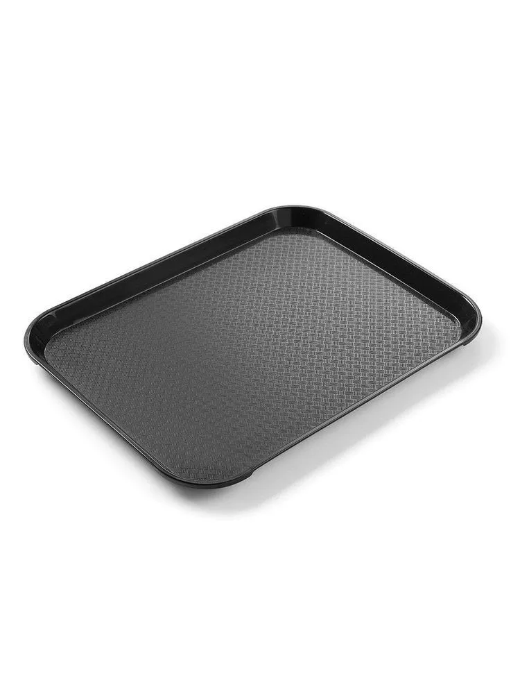 Rechteckiges Tablett FastFood - Kleines Modell 265 x 345 mm