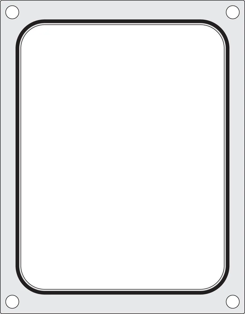Dichtungsmatrix für manuelle Versiegelungsmaschine - 227 x 178 mm
