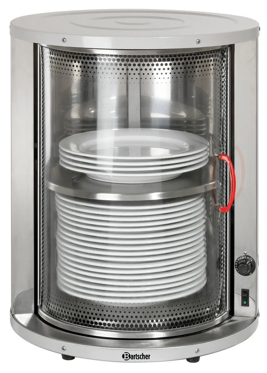 Wärmeplatte rund - 40 Teller