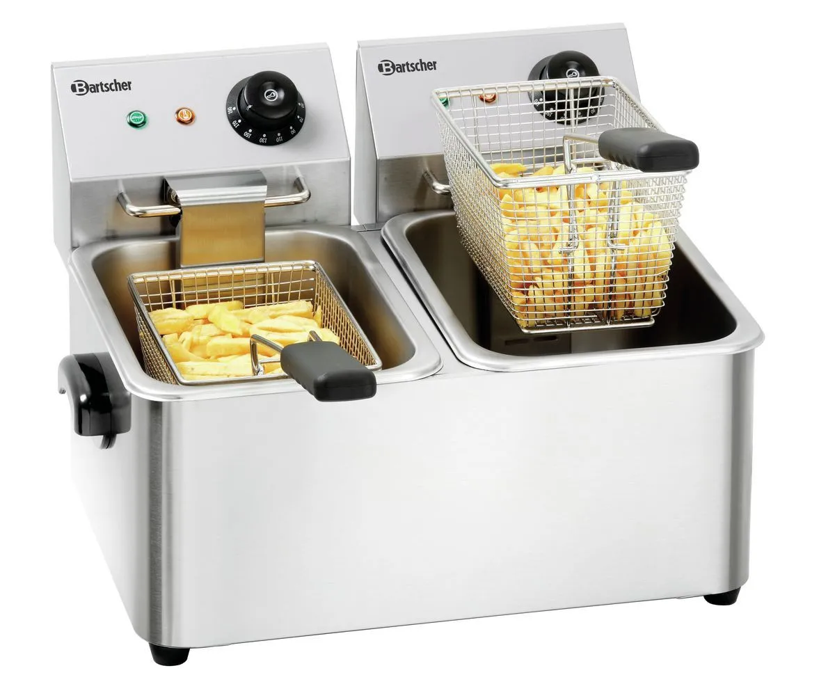 Professionelle Fritteuse SNACK II - 2x4 L