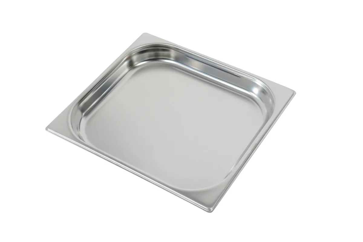 Backblech aus Edelstahl GN 2/3 - Tiefe 40 mm