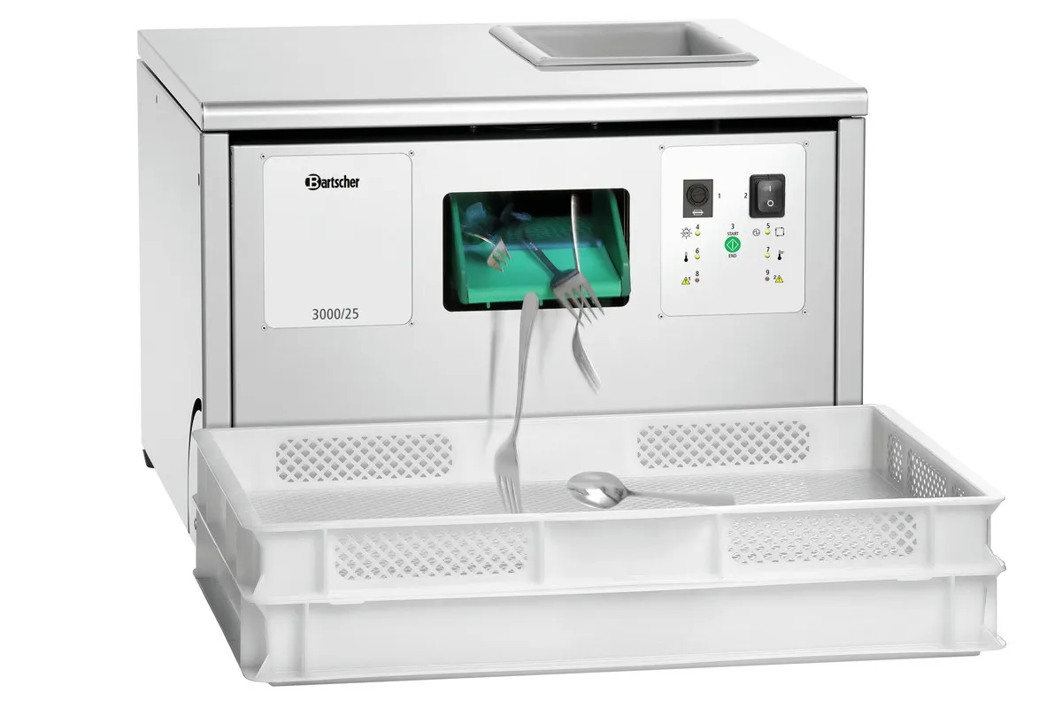 Besteckpoliermaschine - 3000 Bestecke