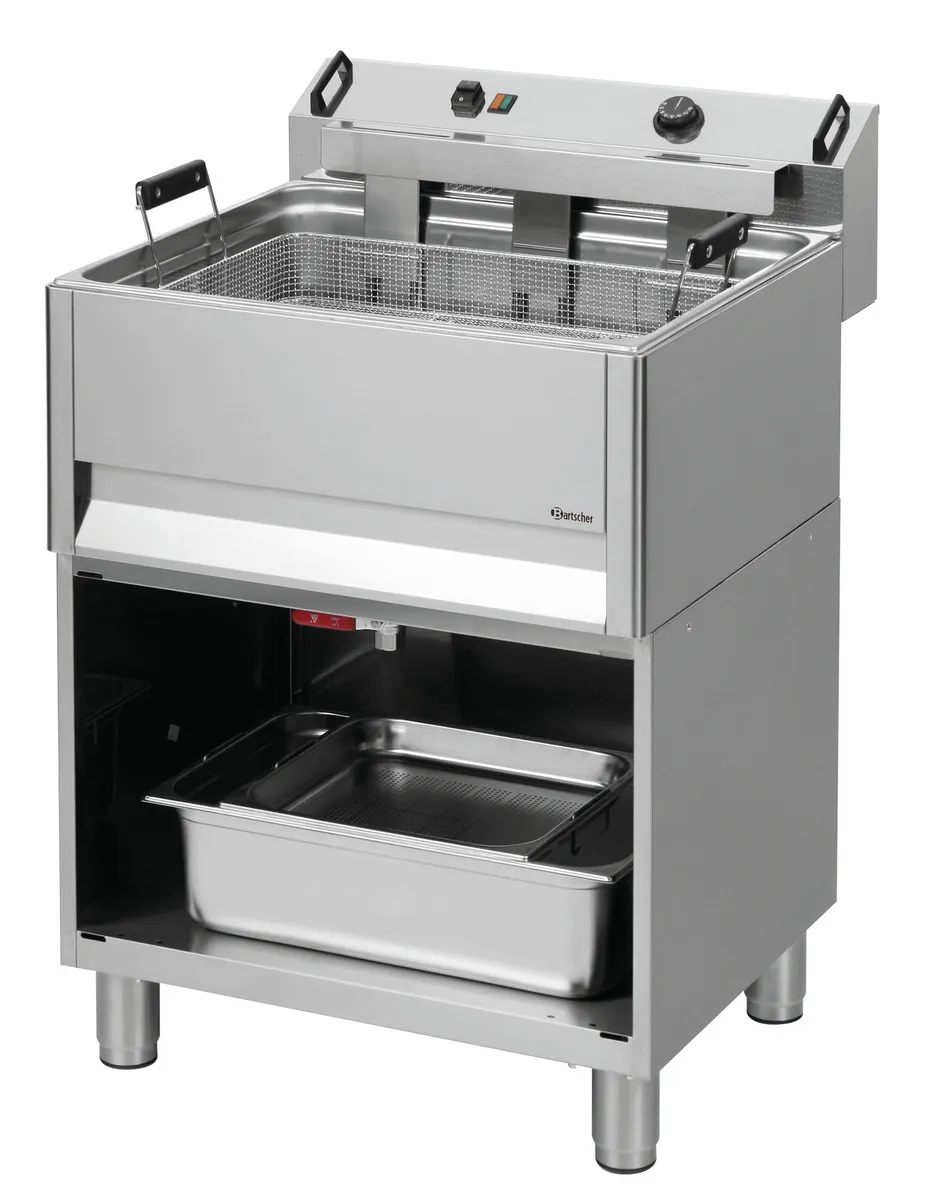 Fritteuse für Donuts mit Untergestell - 30 L