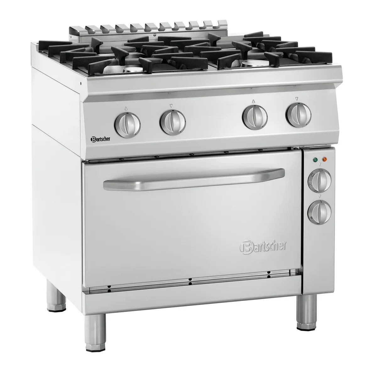 Herd Serie 700 - 4 Brenner & Ofen GN1/1