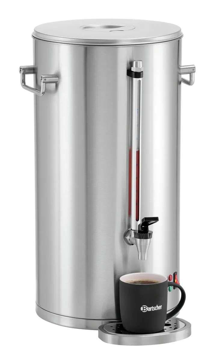 Silberner Kaffeebereiter - 13,2 L