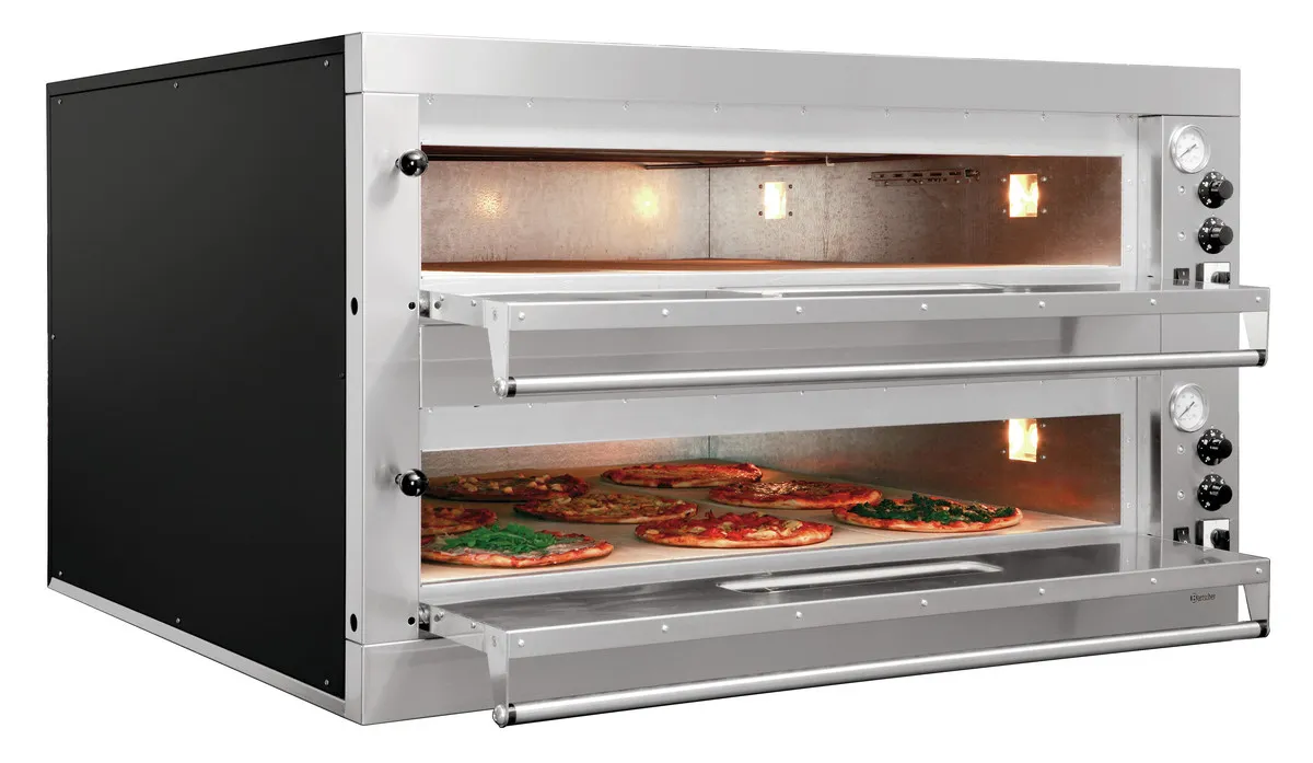 Pizzaofen - 2 x 9 Pizzas